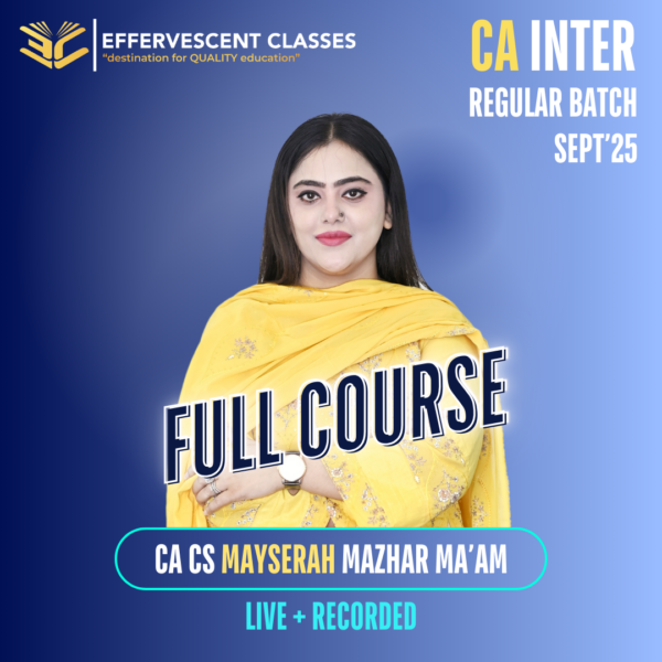 CA-Inter Full Course